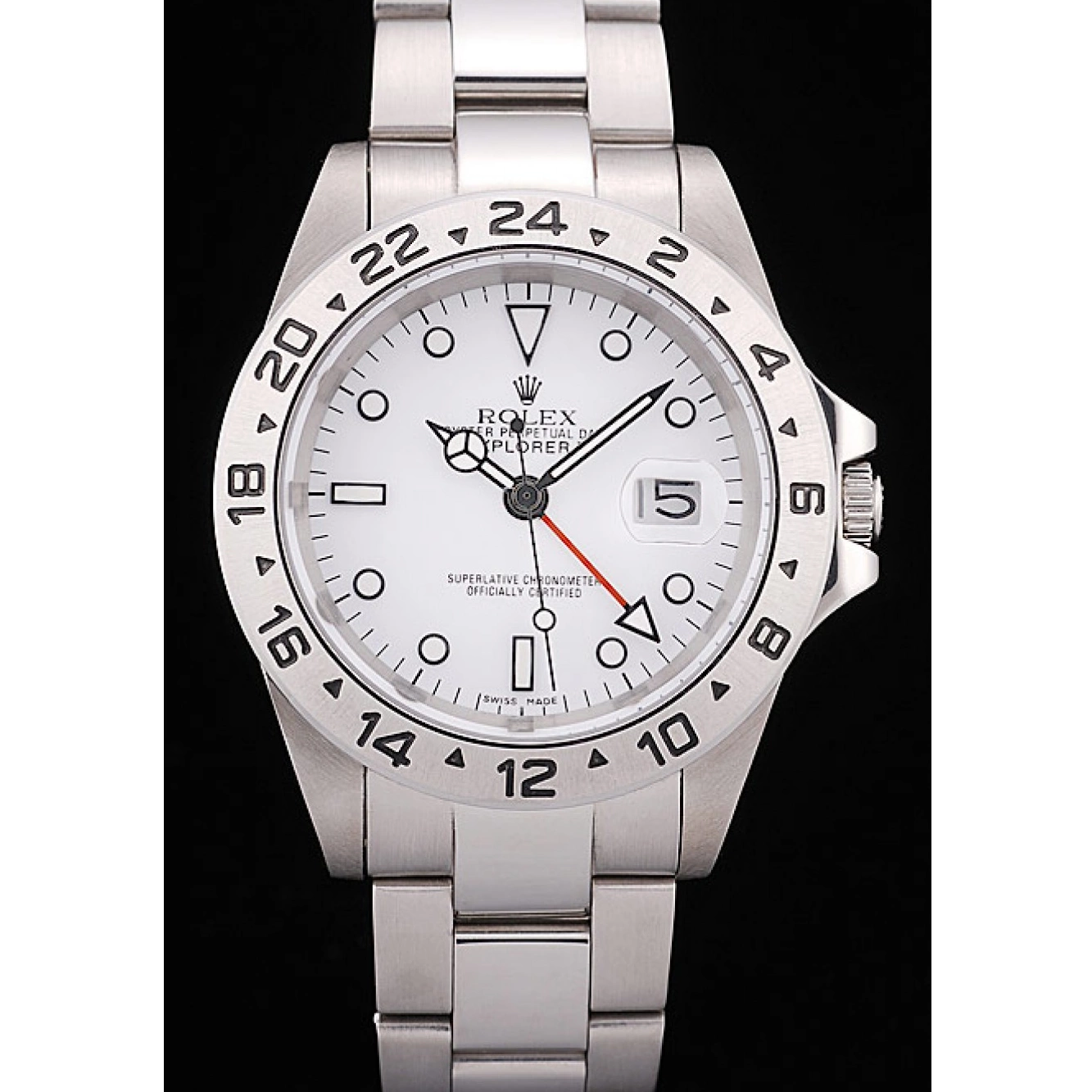 Rolex copies cheap Bezel White Explorer Steel Stainless Dial Rolex 0629